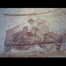 Ein Fresco im Lupamar